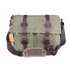 Tyrone Canvas & Leather Messenger Bag | Shoulder Bag - trendyful