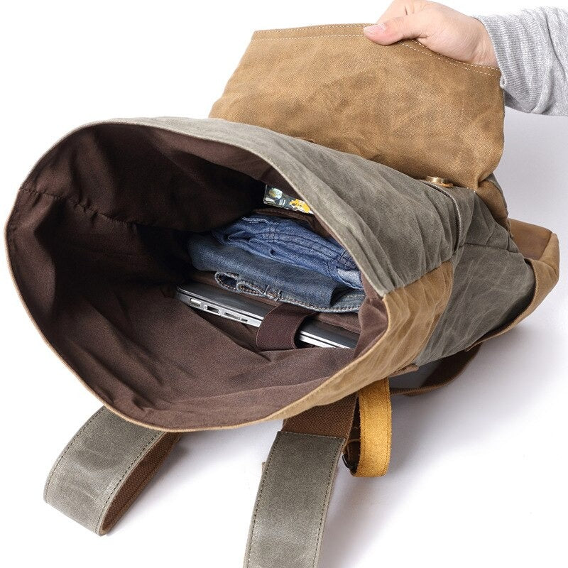 Sheldon-Waxed-Canvas-Backpack-trendyful