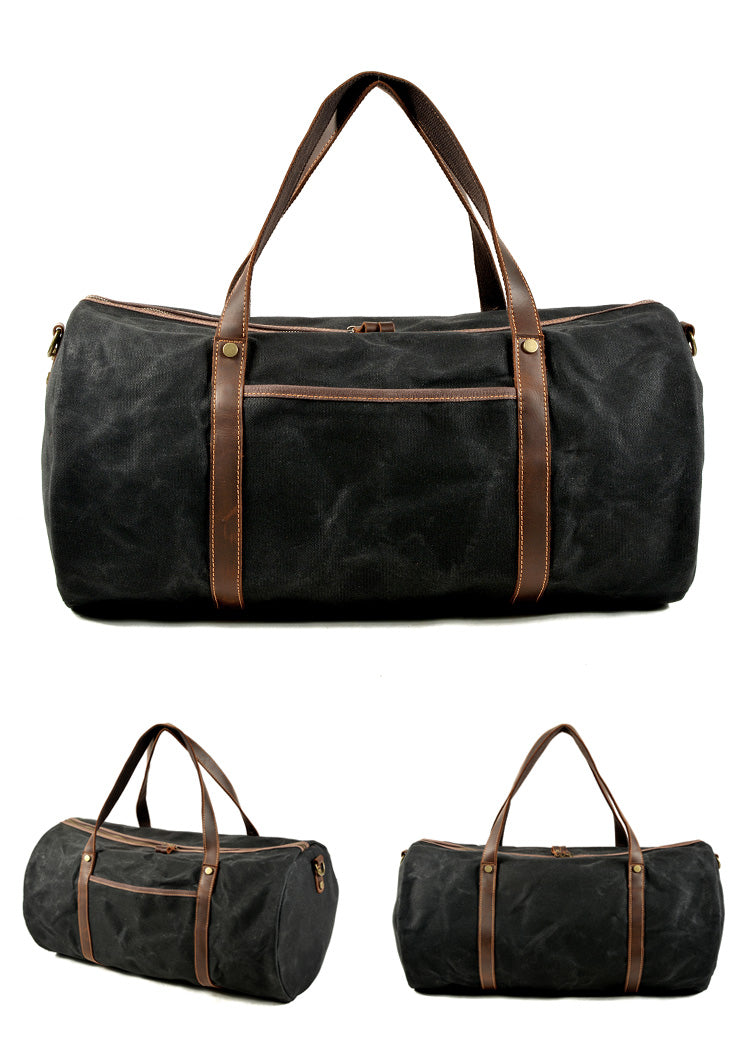 waxed-canvas-duffle-bag-trendyful