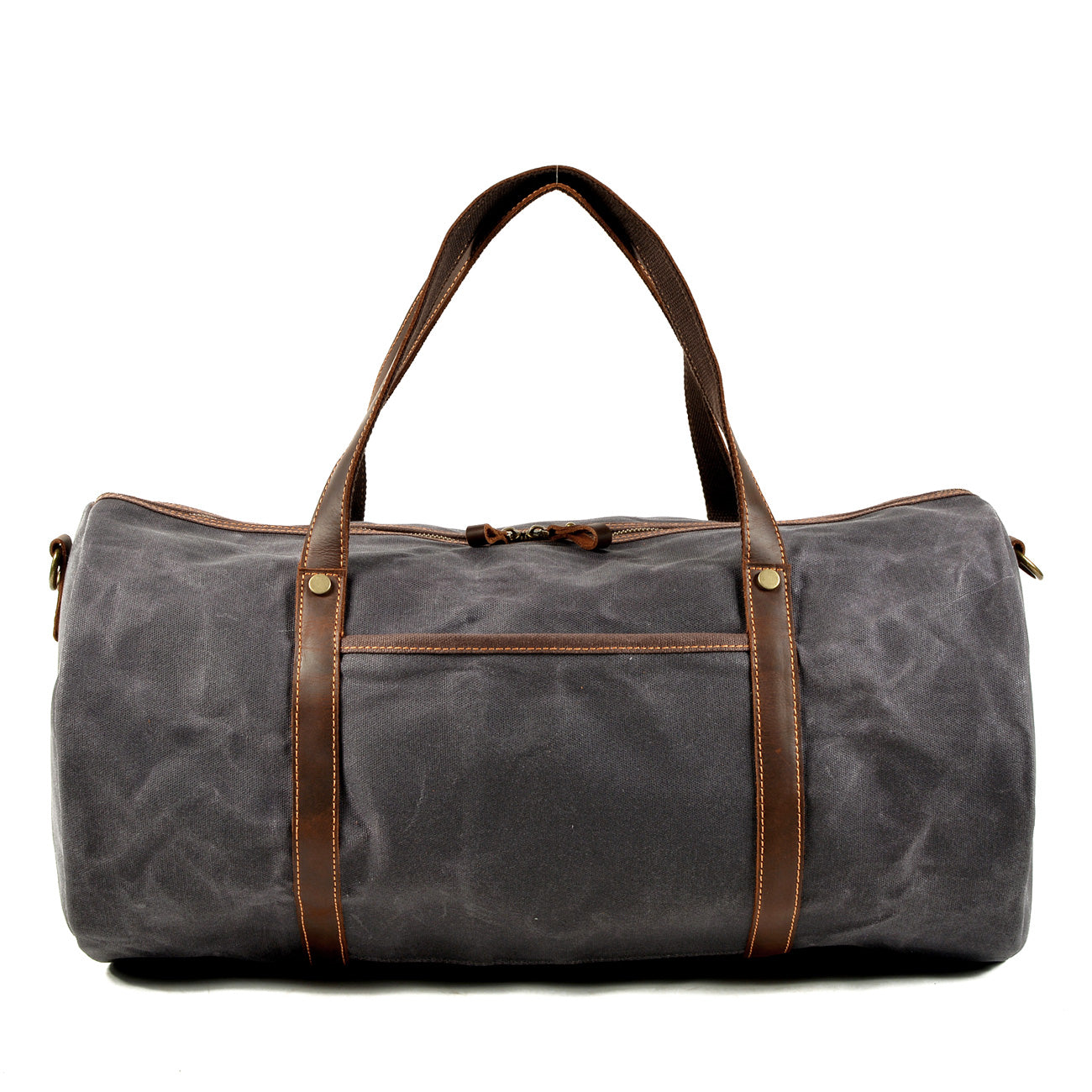 waxed-canvas-duffle-bag-trendyful