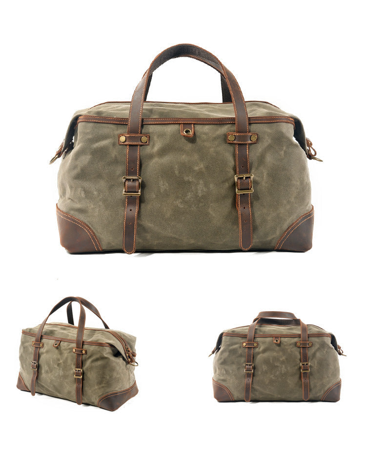 waxed-canvas-duffle-bag-trendyful