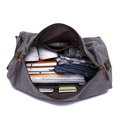 Logan Quality Canvas Travel Bag - trendyful